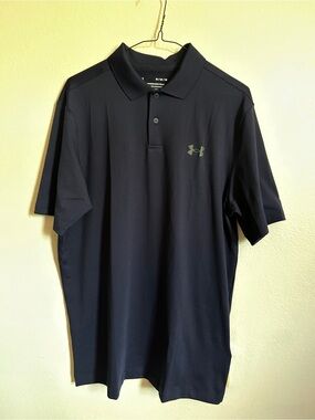 Under Armour Men's Dark Navy Performance Polo